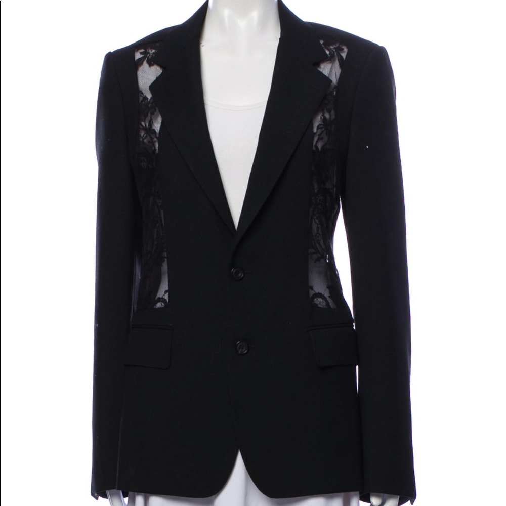 Alexander McQueen 2020 Lace Blazer